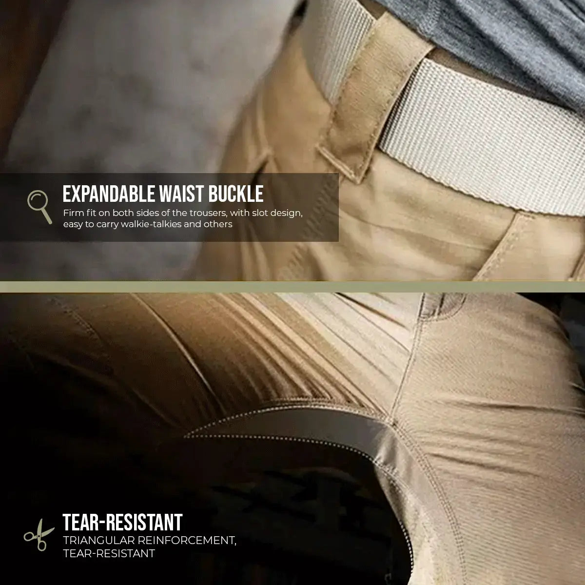 Military Tactical Trousers WarriorWear® (+ Free Tactical Belt)