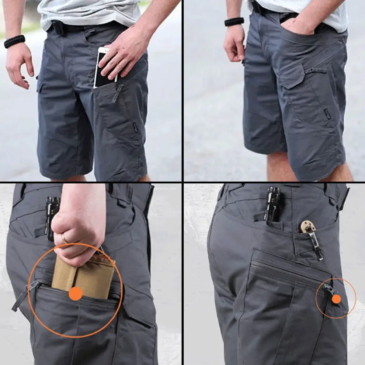 Military Tactical Shorts for Men Shield® (+ Free Tactical Belt)