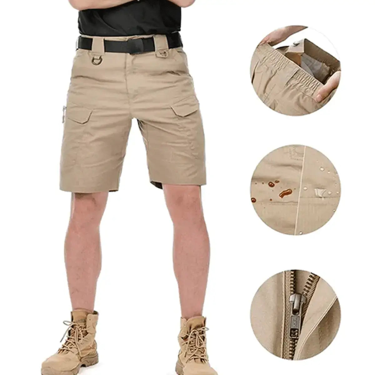 Military Tactical Shorts for Men Shield® (+ Free Tactical Belt)