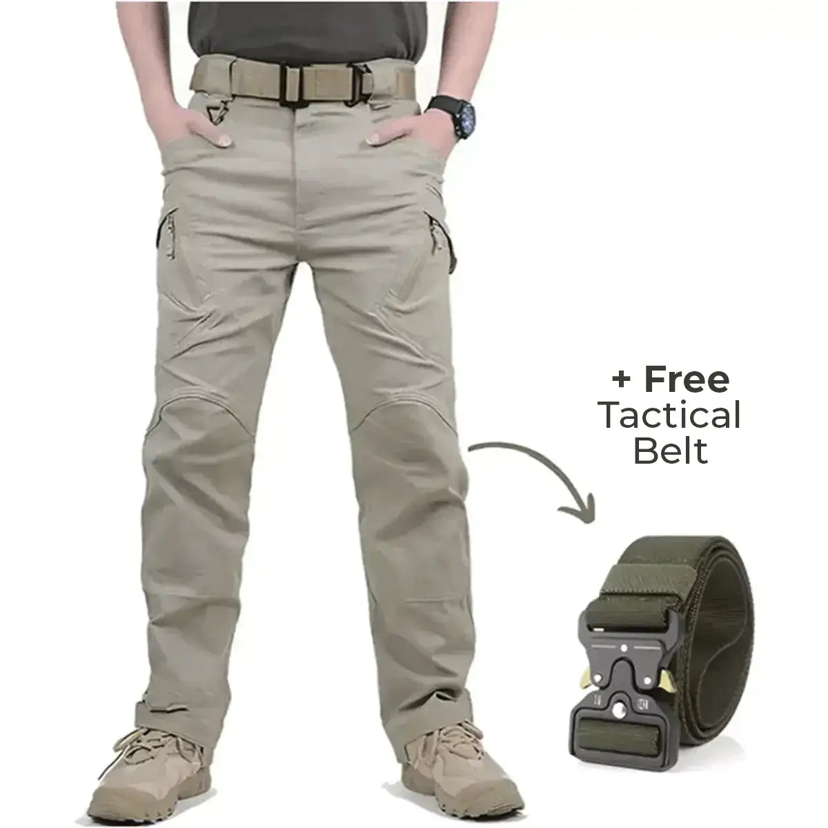 Military Tactical Trousers WarriorWear® (+ Free Tactical Belt)